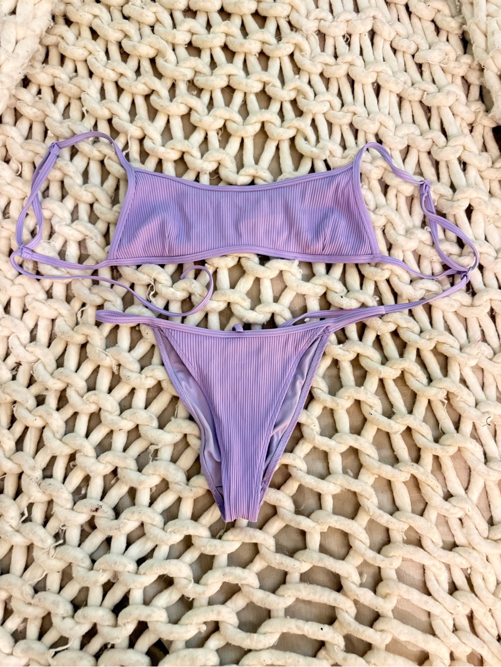 Purple bikini